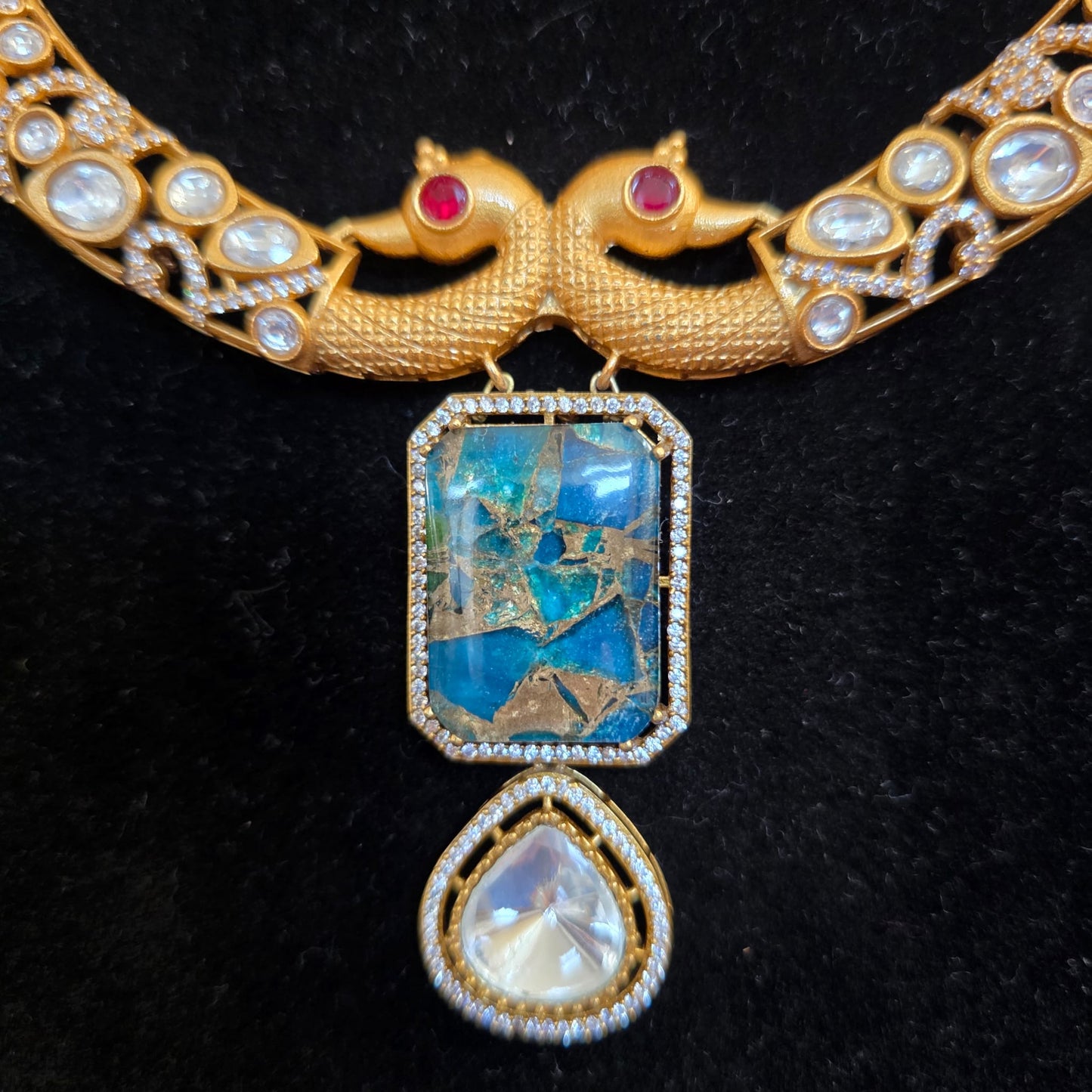 Rajasthani hasli necklace set