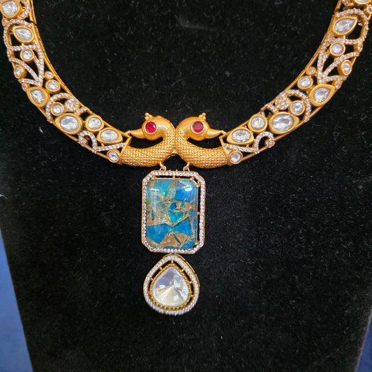 Rajasthani hasli necklace set