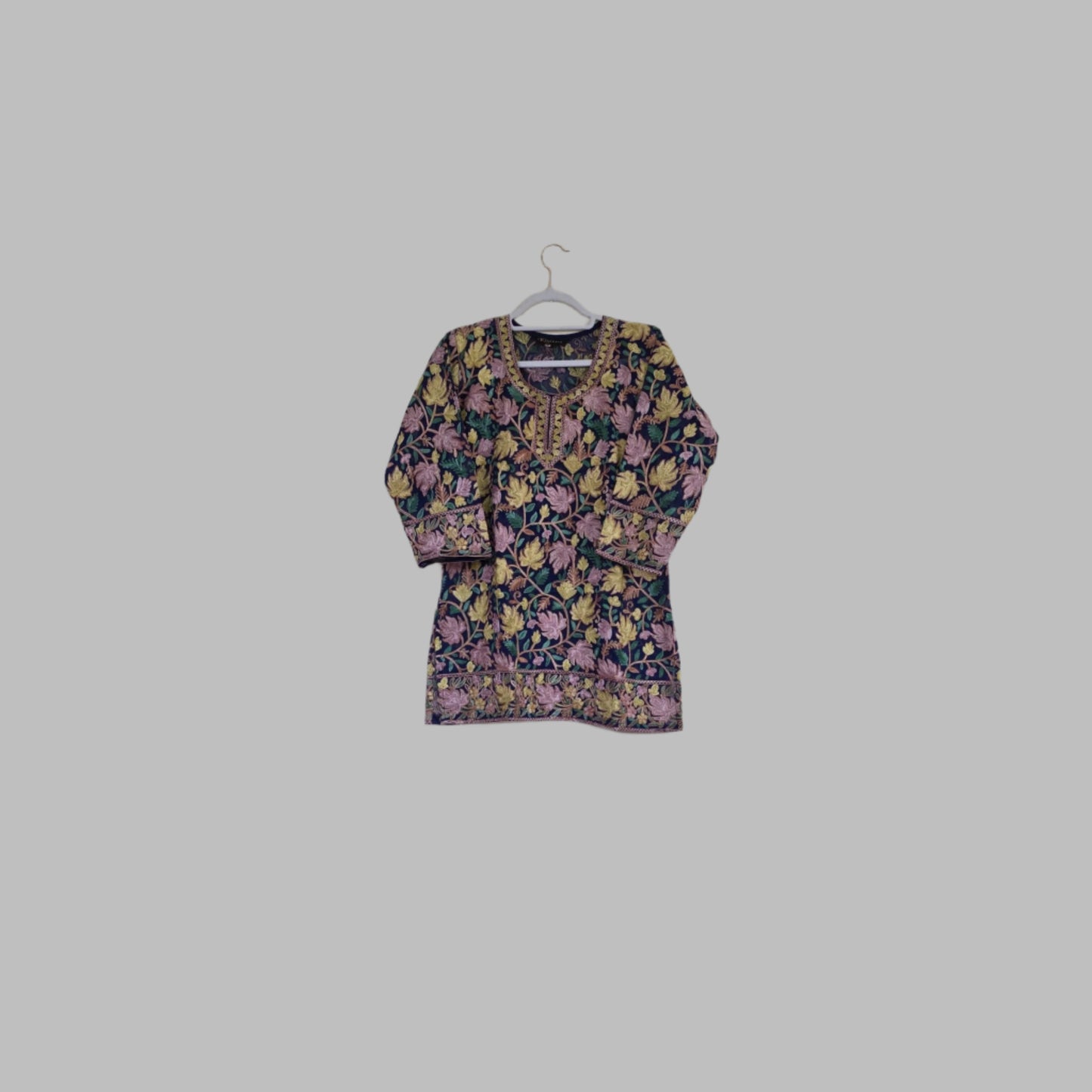 Kashmiri short kurti/top