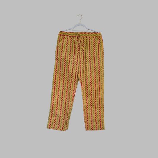 Handblock print kaftan dress