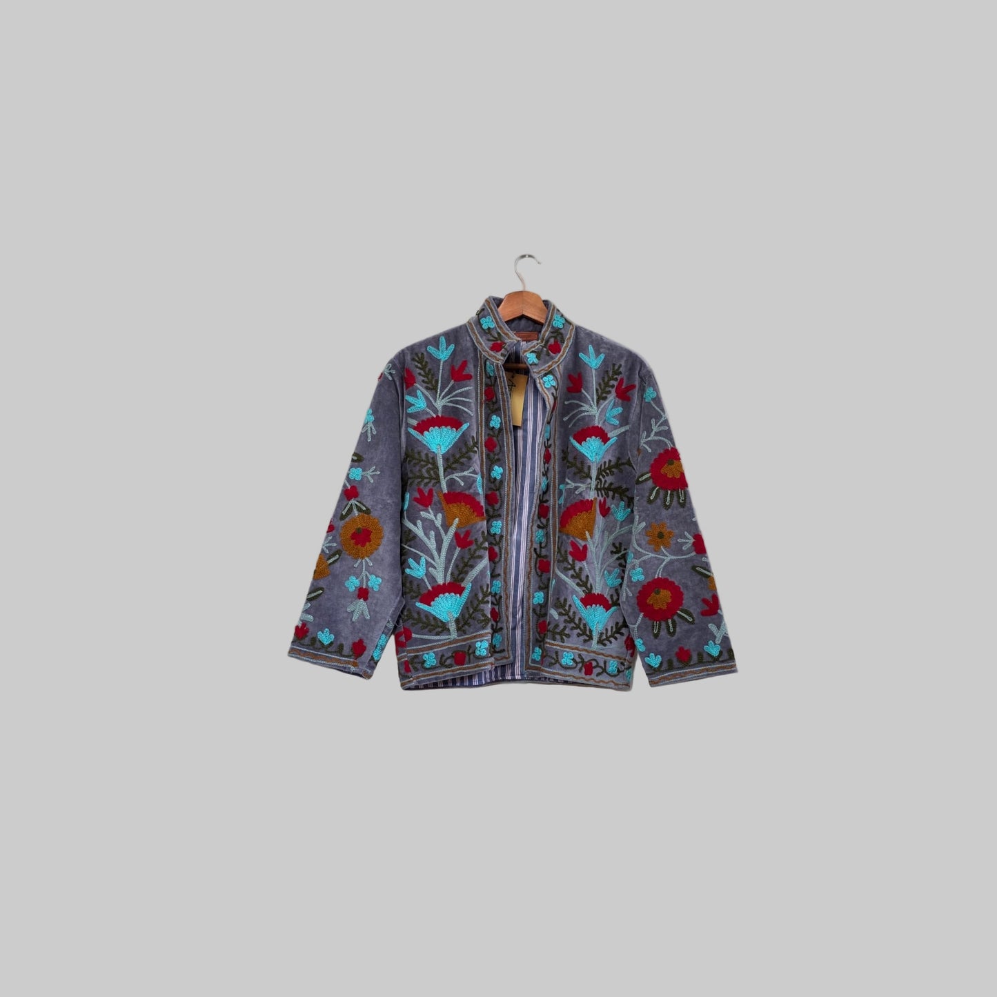 Velvet Suzani jacket