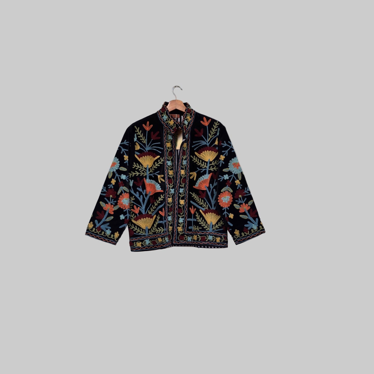 Velvet Suzani jacket