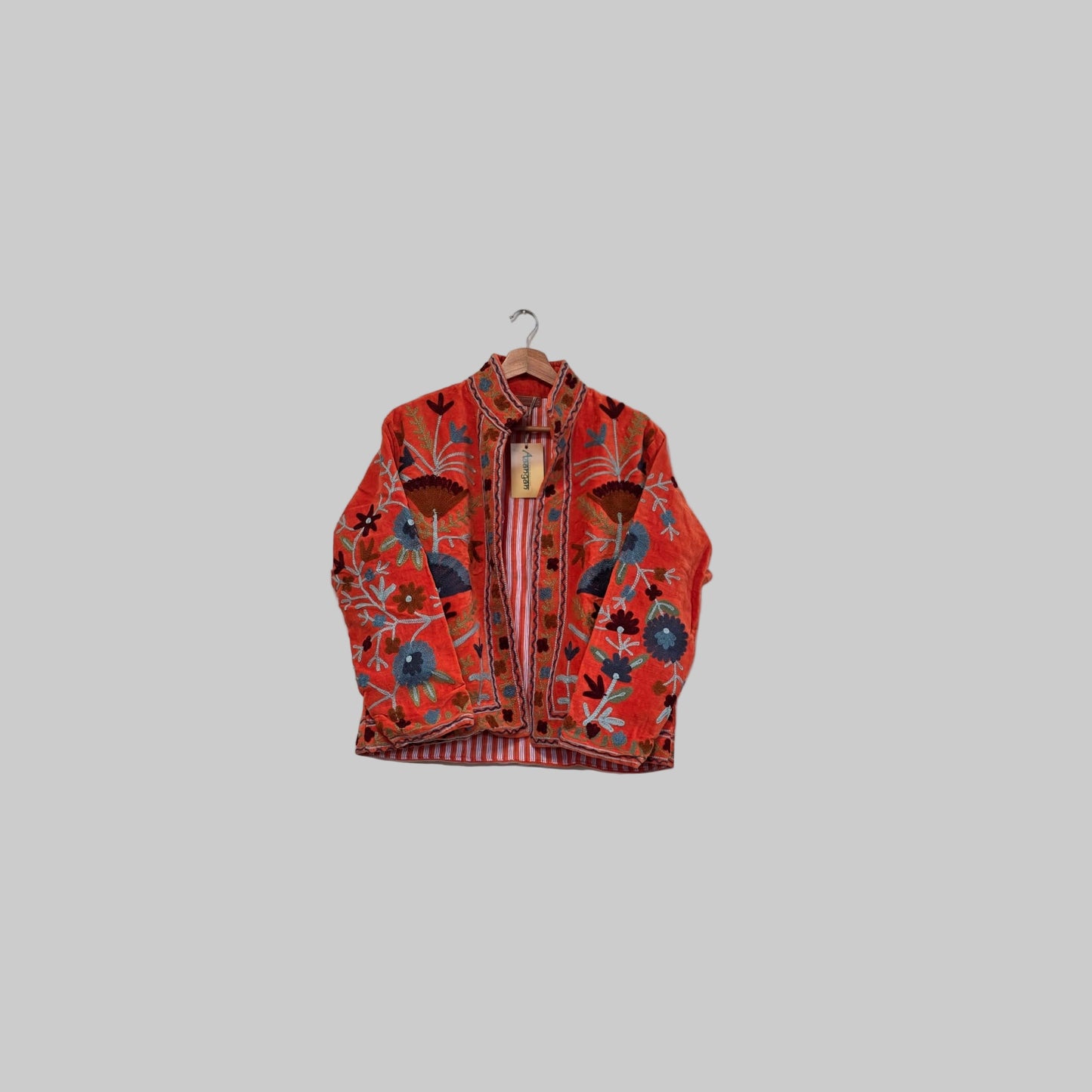 Velvet Suzani jacket