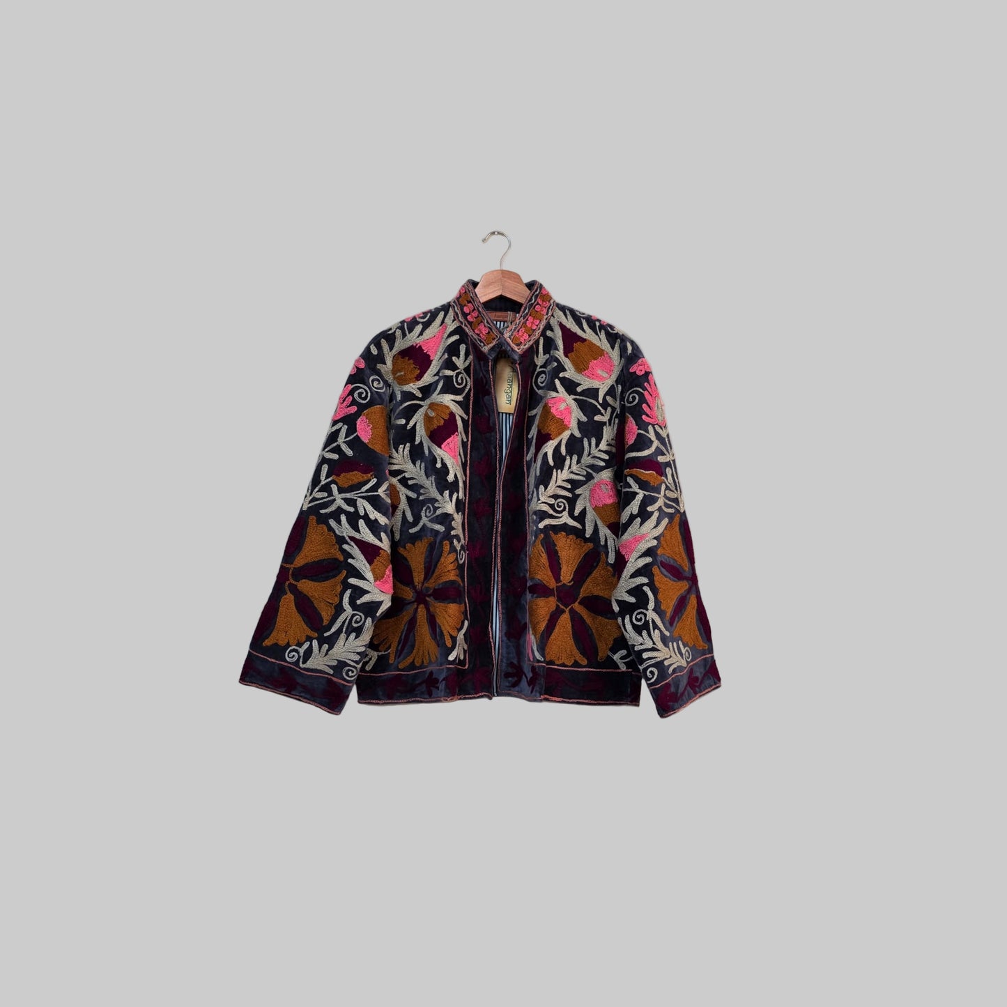 Velvet Suzani jacket