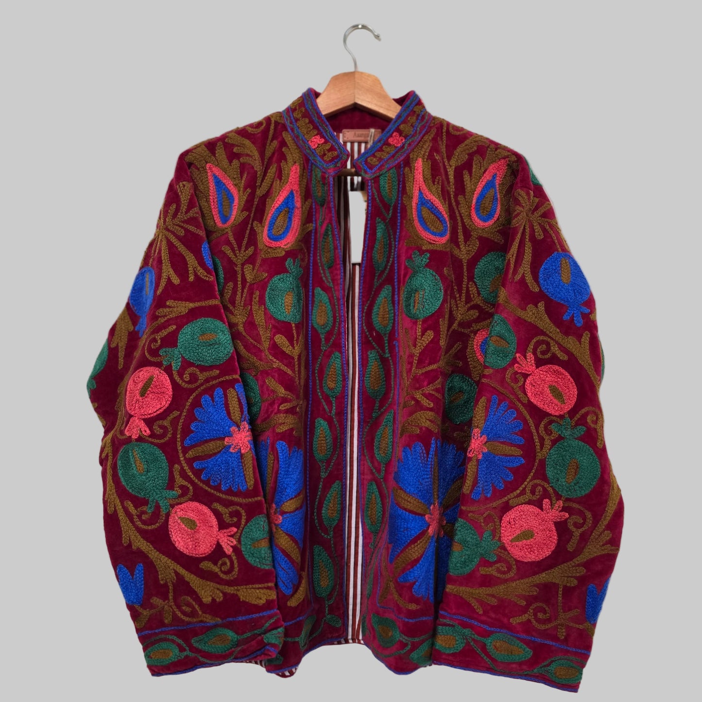 Velvet Suzani jacket
