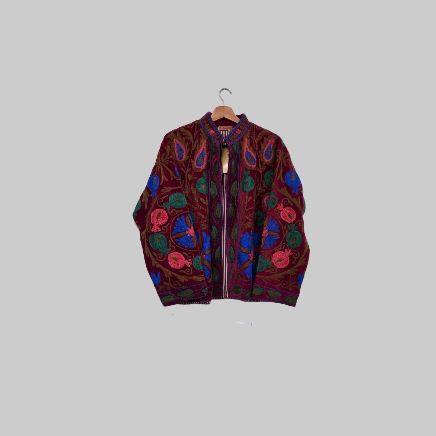 Velvet Suzani jacket