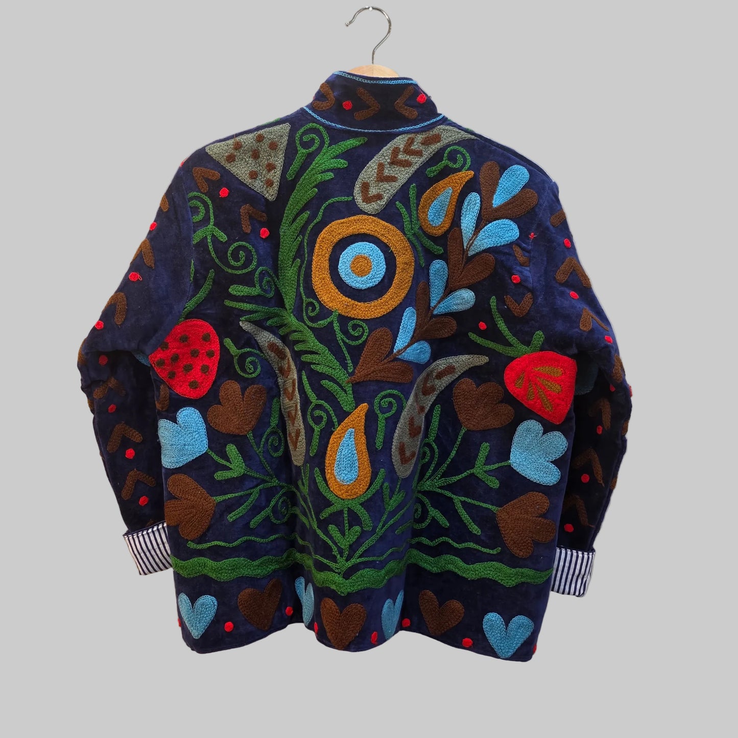 Boho Velvet Suzani jacket
