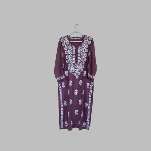 Chikankari plazo set