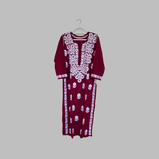 Chikankari plazo set