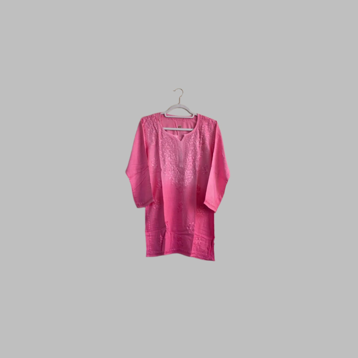 Chikankari short kurti/Top