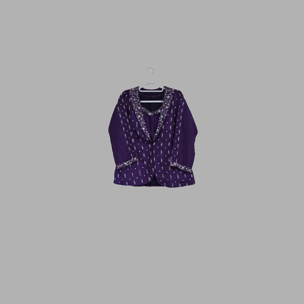 Palazzo set with jacket