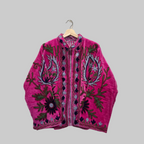 Mango Velvet Suzani jacket