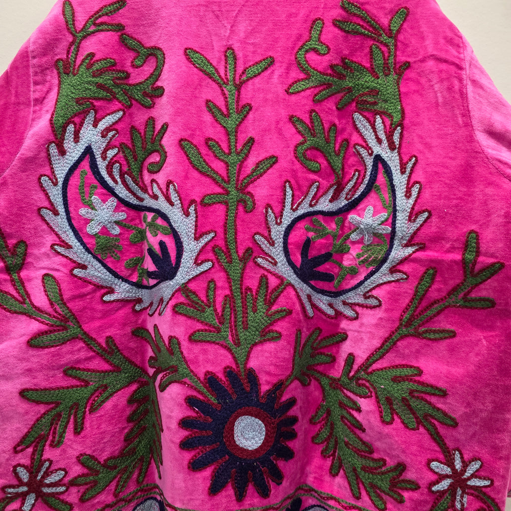 Mango Velvet Suzani jacket