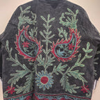 Mango Velvet Suzani jacket