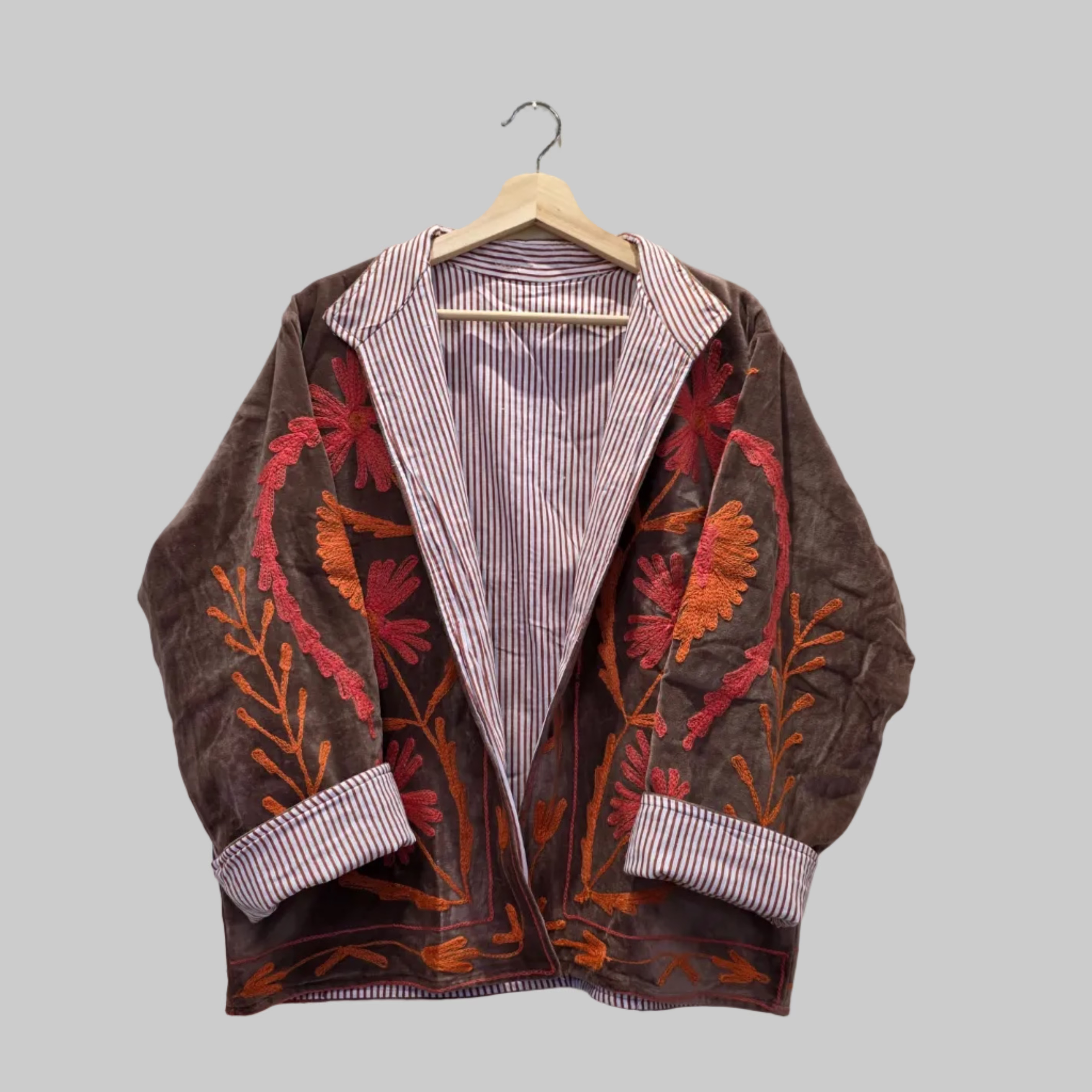 Chakra Velvet Suzani jacket