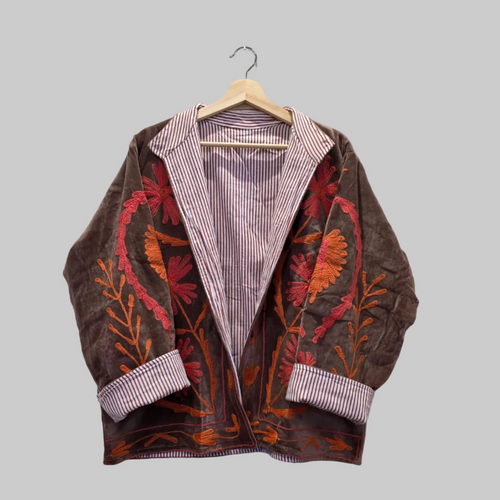 Chakra Velvet Suzani jacket
