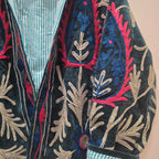 Mango Velvet Suzani jacket