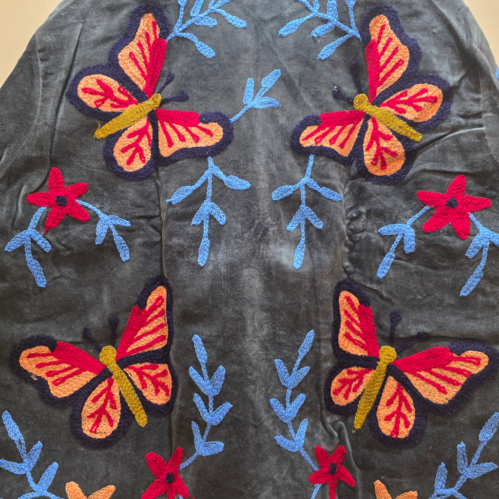 Butterfly Velvet Suzani jacket