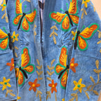 Butterfly Velvet Suzani jacket