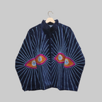 Eyes Velvet Suzani jacket