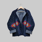 Eyes Velvet Suzani jacket