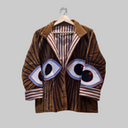 Eyes Velvet Suzani jacket