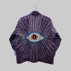 Eyes Velvet Suzani jacket
