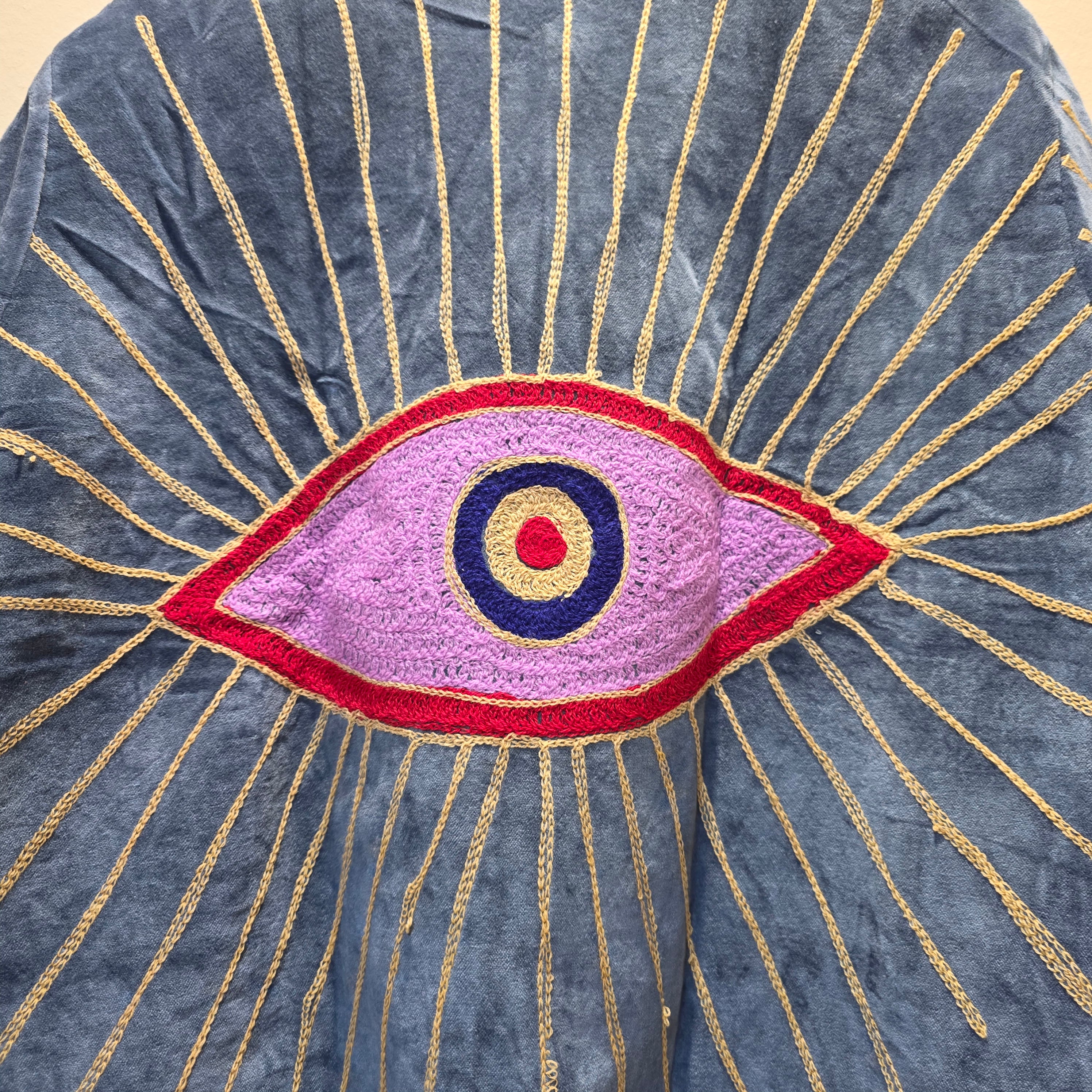 Eyes Velvet Suzani jacket