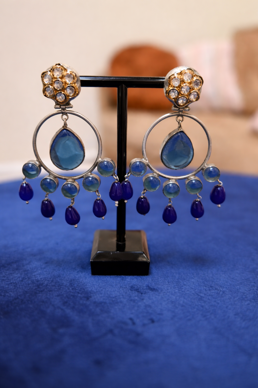 Jaipur Chand bali Earrings