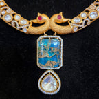Rajasthani hasli necklace set