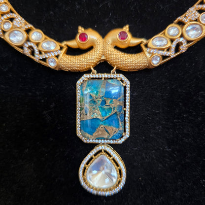 Rajasthani hasli necklace set