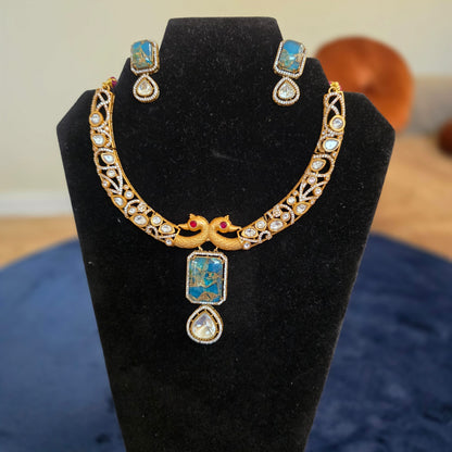 Rajasthani hasli necklace set