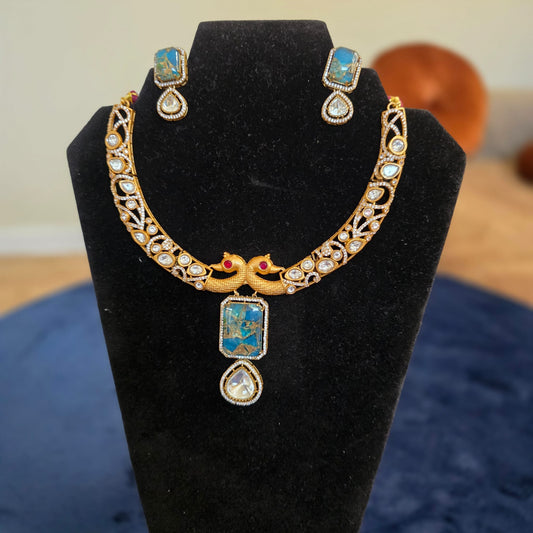 Rajasthani hasli necklace set