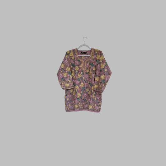 Kashmiri short kurti/top