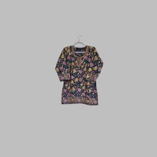 Kashmiri short kurti/top