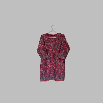 Kashmiri short kurti/top