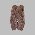 Handblock printed kaftan dress