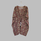 Handblock printed kaftan dress