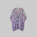 Handblock printed kaftan