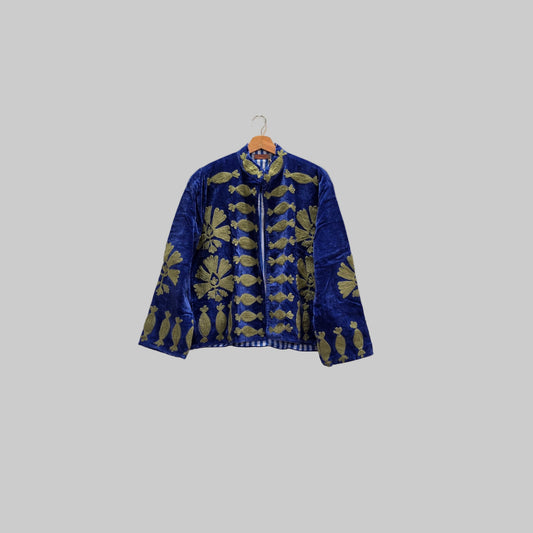 Velvet Suzani jacket