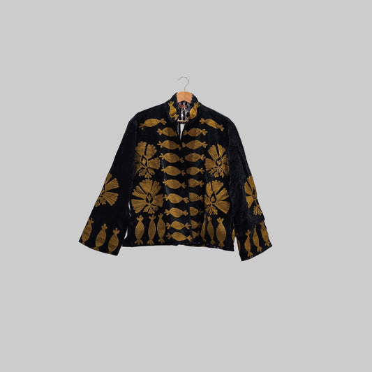 Velvet Suzani jacket