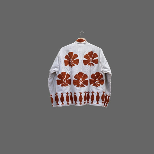 Velvet Suzani jacket