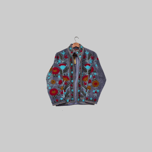 Velvet Suzani jacket