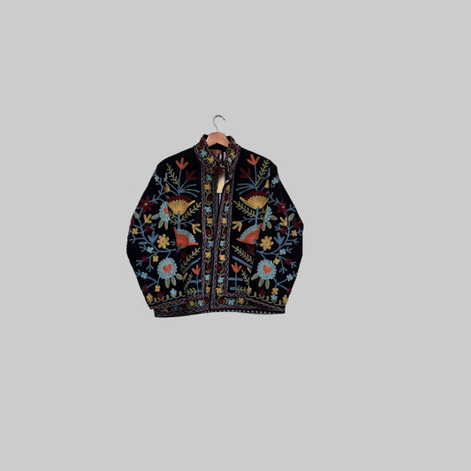 Velvet Suzani jacket
