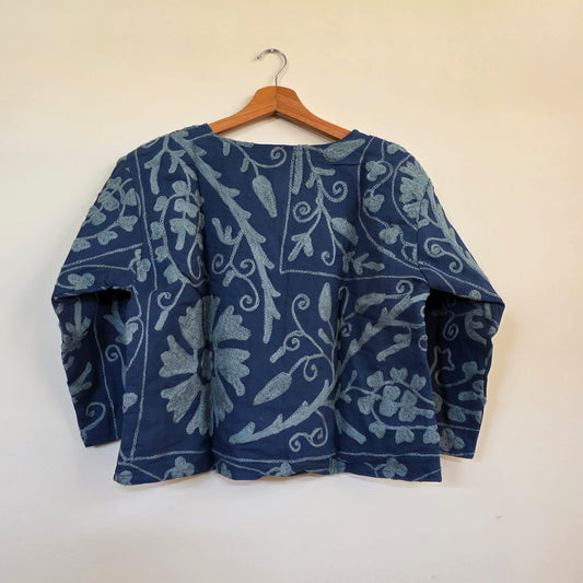 Crop Suzani Jacket