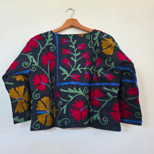 Crop Suzani jacket