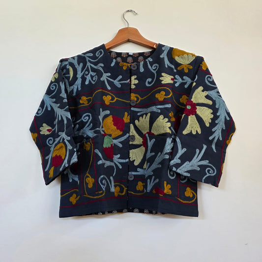 Crop Suzani jacket