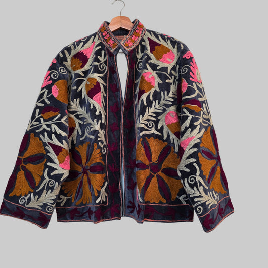 Velvet Suzani jacket