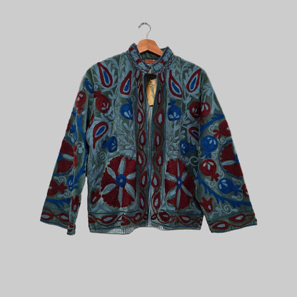 Velvet Suzani jacket