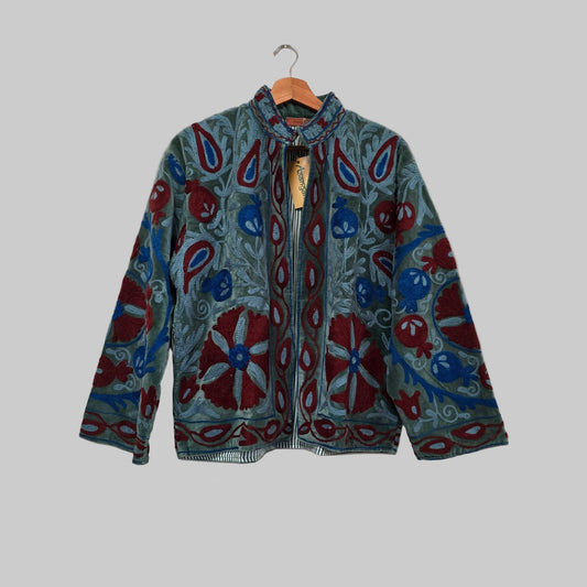 Velvet Suzani jacket